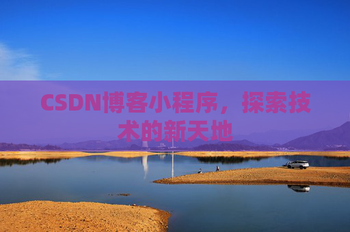 CSDN博客小程序，探索技术的新天地
